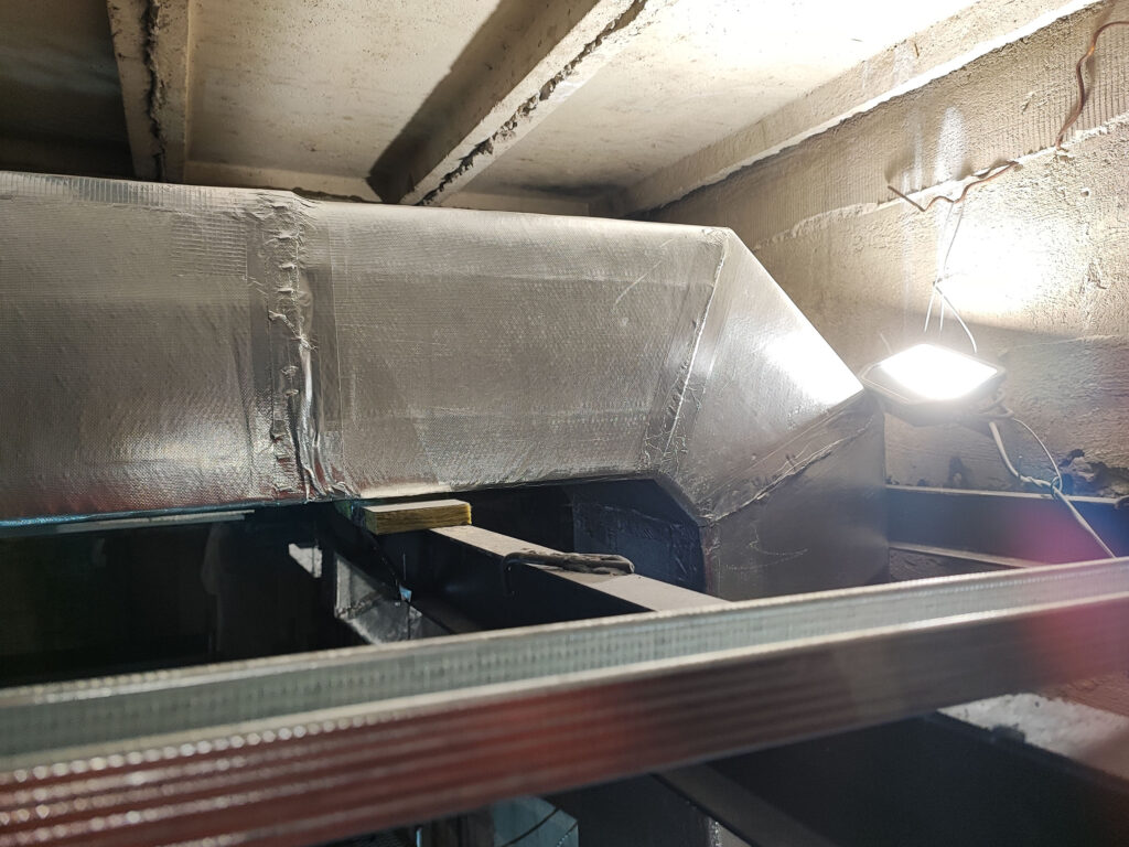 Montaż kanałów wentylacyjnych